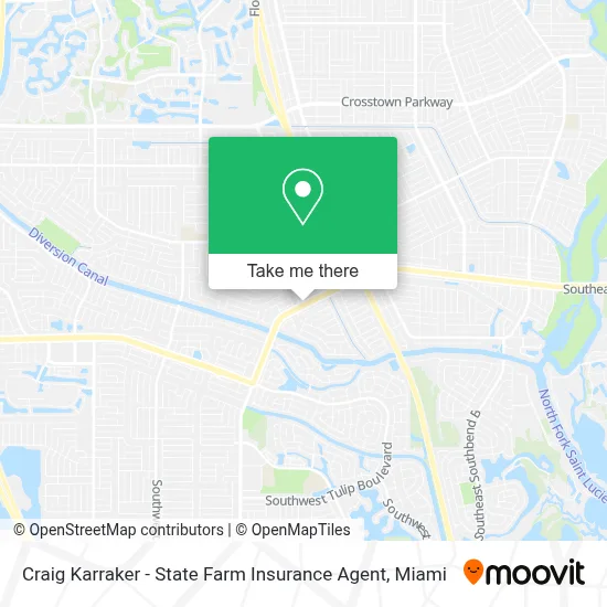 Craig Karraker - State Farm Insurance Agent map