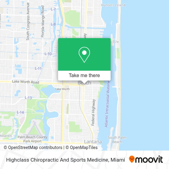 Highclass Chiropractic And Sports Medicine map