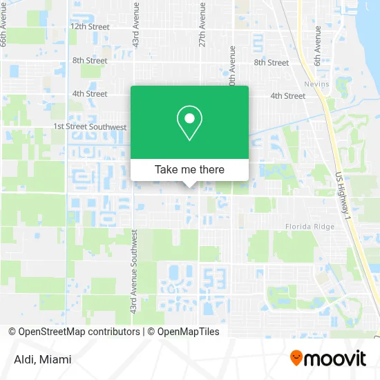 Aldi map