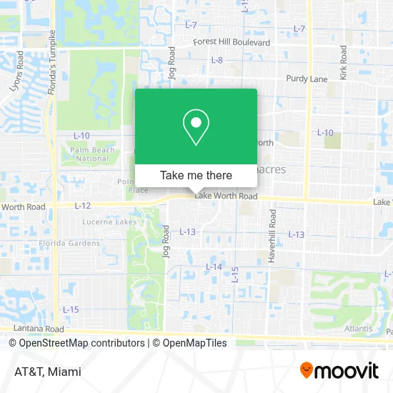 At&T map