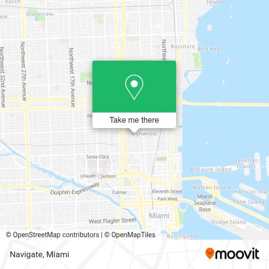 Navigate map