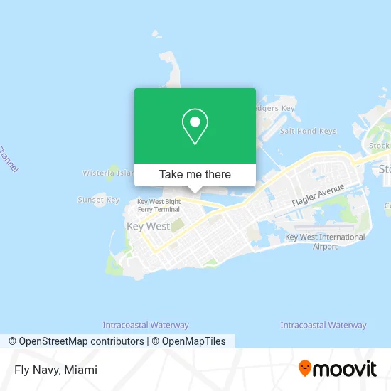 Fly Navy map