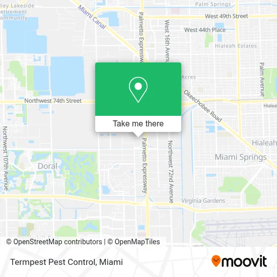 Termpest Pest Control map