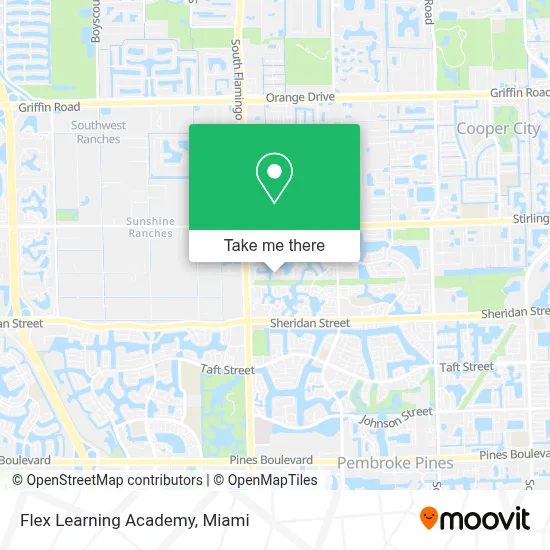 Flex Learning Academy map