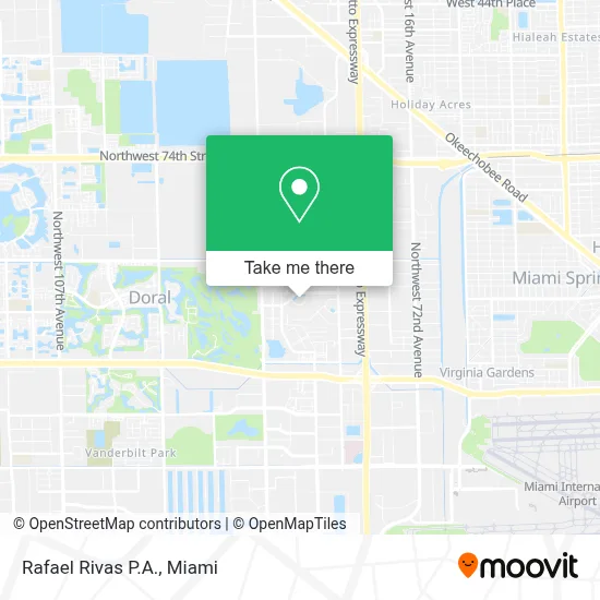 Rafael Rivas P.A. map