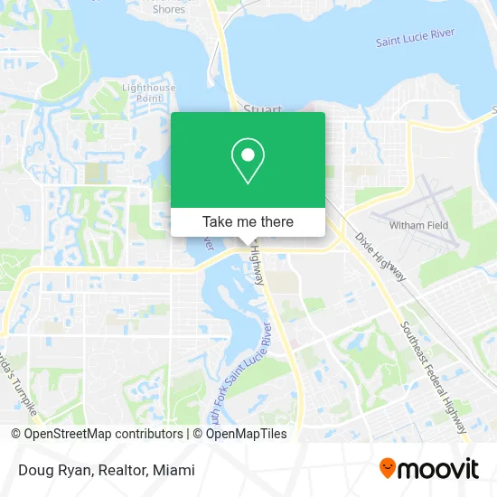Doug Ryan, Realtor map