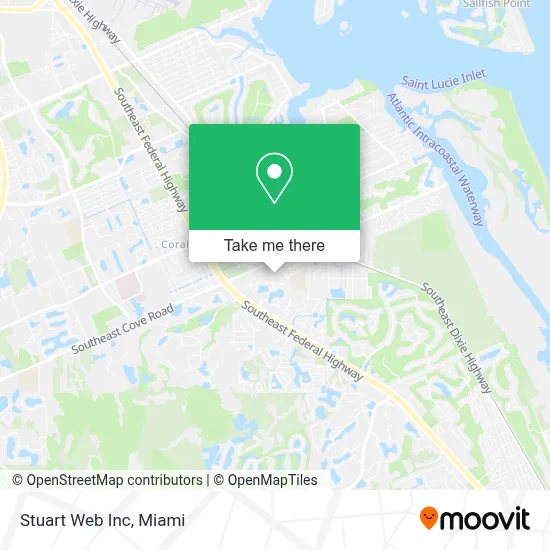Stuart Web Inc map