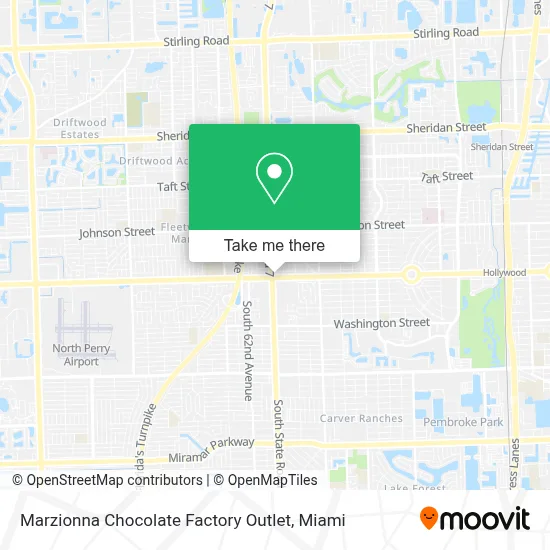 Marzionna Chocolate Factory Outlet map