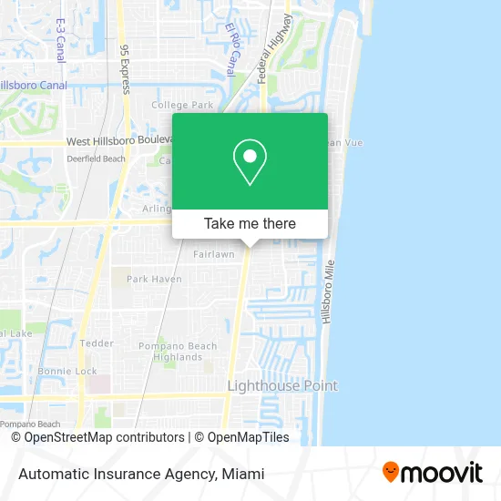 Automatic Insurance Agency map