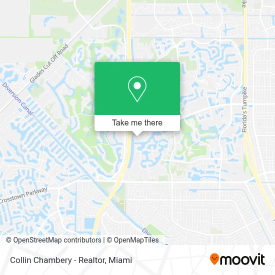 Collin Chambery - Realtor map