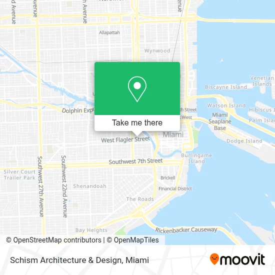 Schism Architecture & Design map