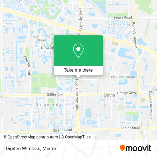 Digitec Wireless map