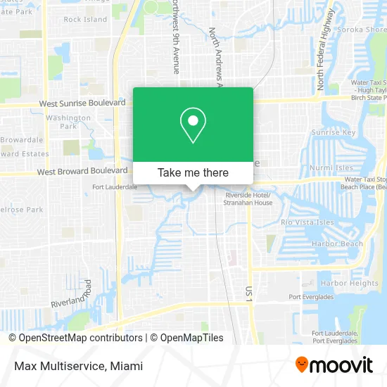 Max Multiservice map