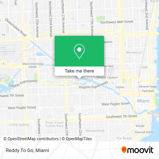 Reddy To Go map