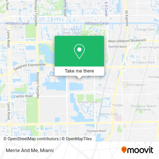 Merrie And Me map