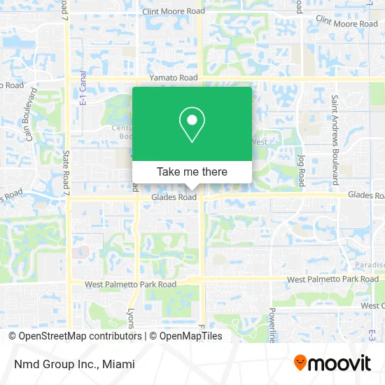Nmd Group Inc. map