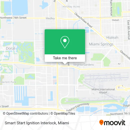 Smart Start Ignition Interlock map