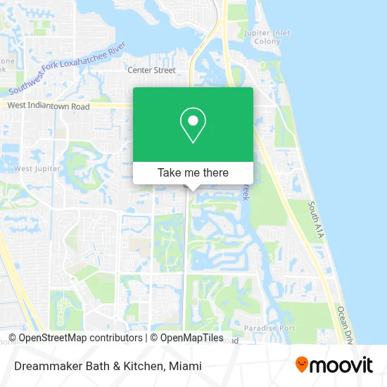 Dreammaker Bath & Kitchen map