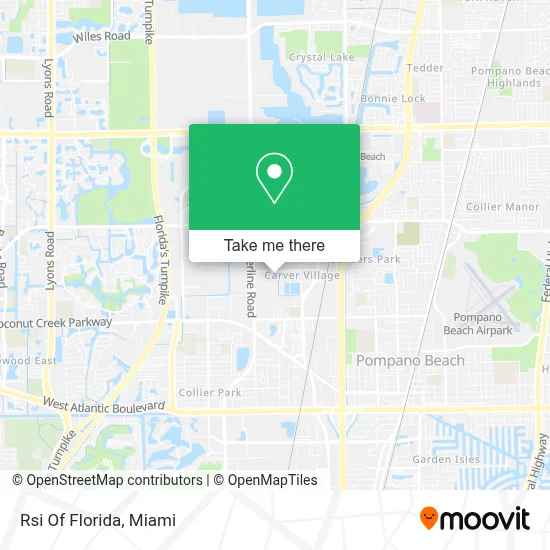 Rsi Of Florida map