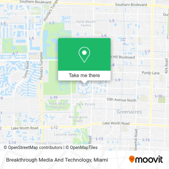 Breakthrough Media And Technology map