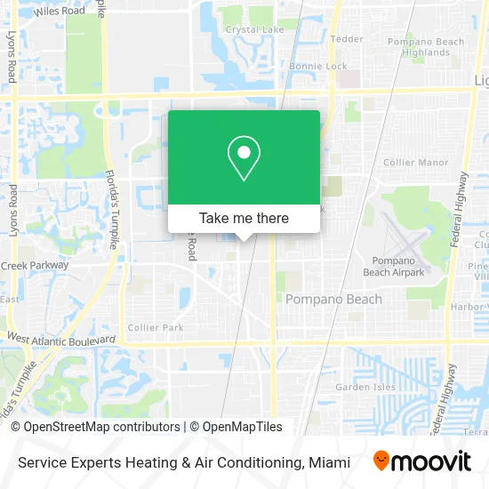 Service Experts Heating & Air Conditioning map