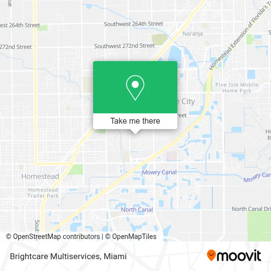 Brightcare Multiservices map