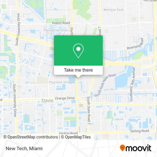 New Tech map