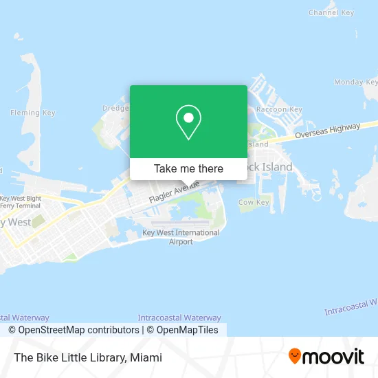 The Bike Little Library map