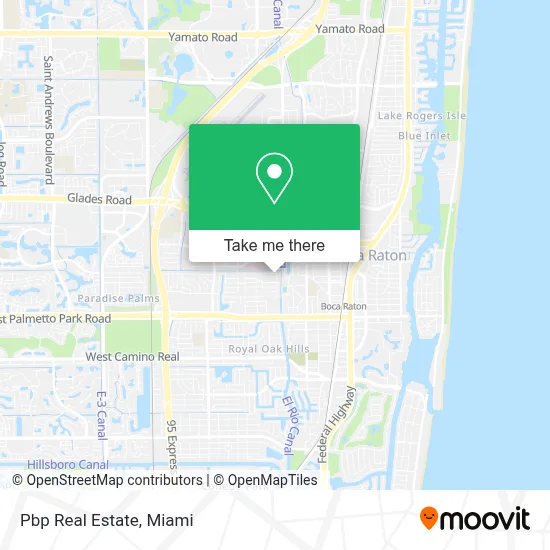 Pbp Real Estate map