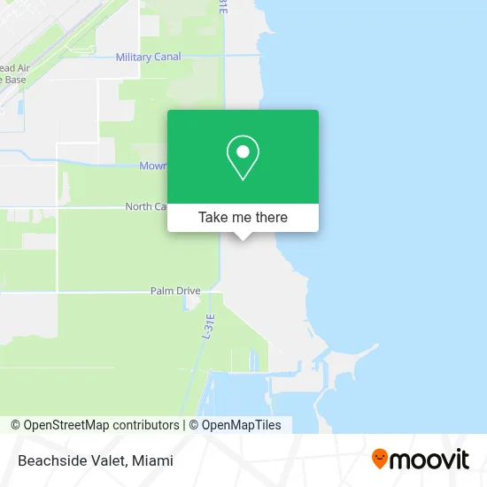 Beachside Valet map
