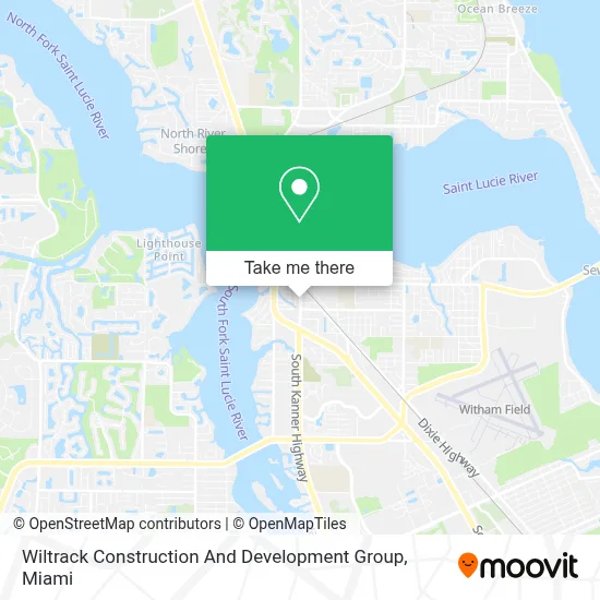 Wiltrack Construction And Development Group map