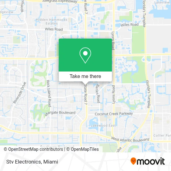 Stv Electronics map