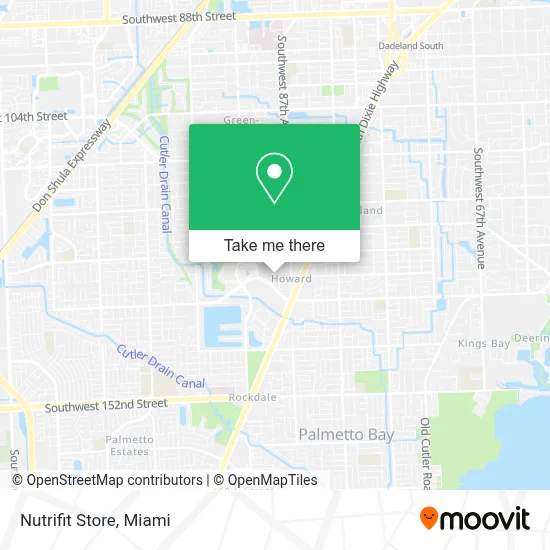 Nutrifit Store map