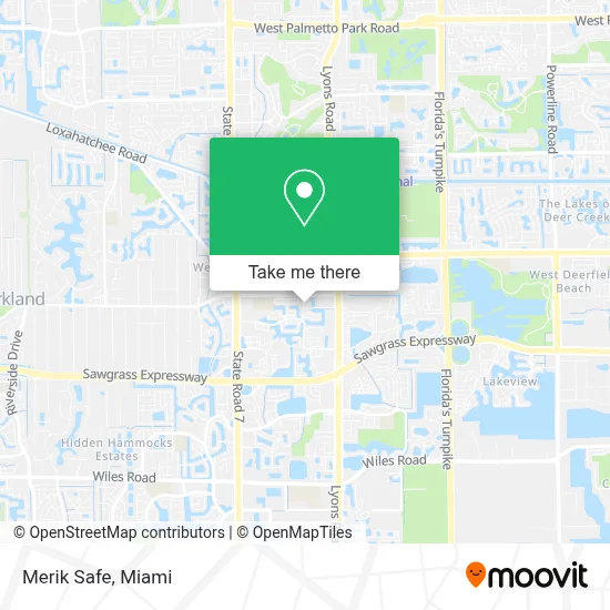 Merik Safe map