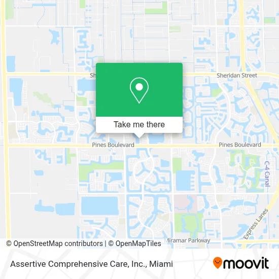 Assertive Comprehensive Care, Inc. map