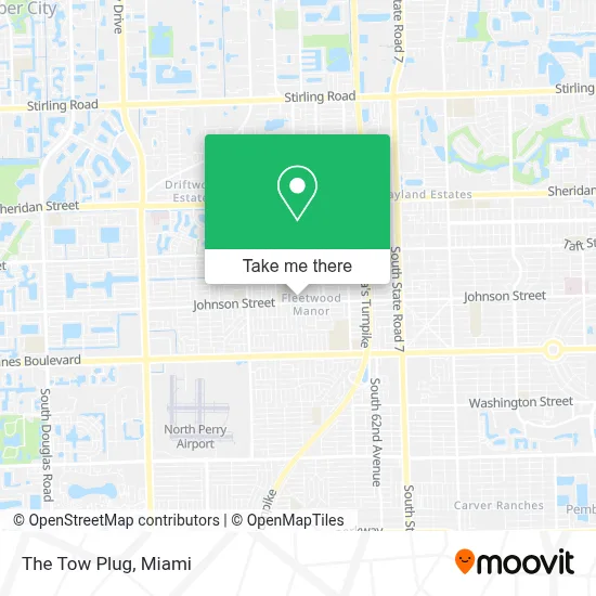 The Tow Plug map