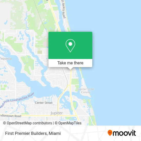 First Premier Builders map