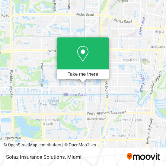Solaz Insurance Solutions map