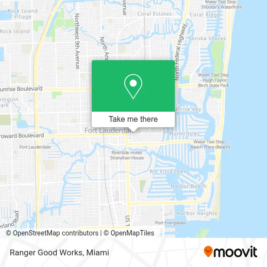 Ranger Good Works map
