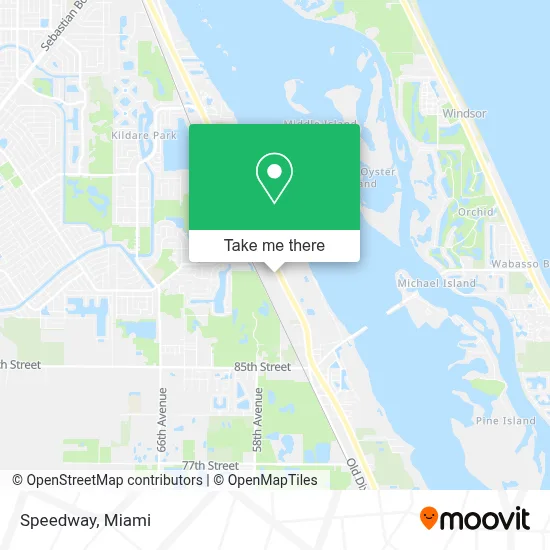 Speedway map