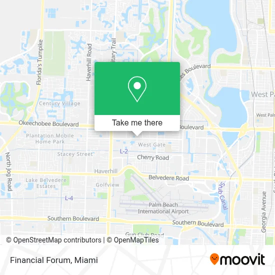 Financial Forum map