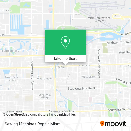 Sewing Machines Repair map