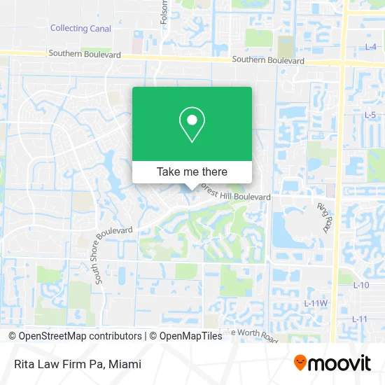 Rita Law Firm Pa map