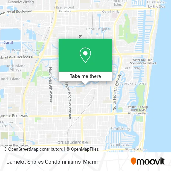 Camelot Shores Condominiums map