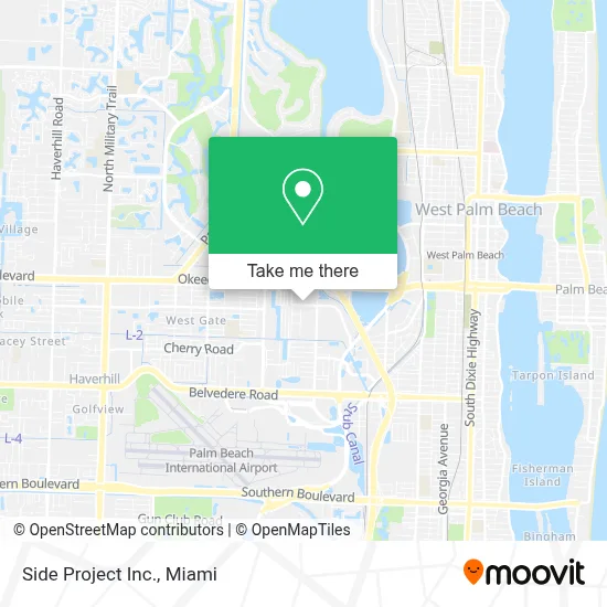 Side Project Inc. map
