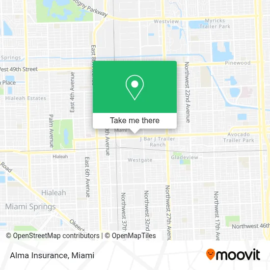 Alma Insurance map
