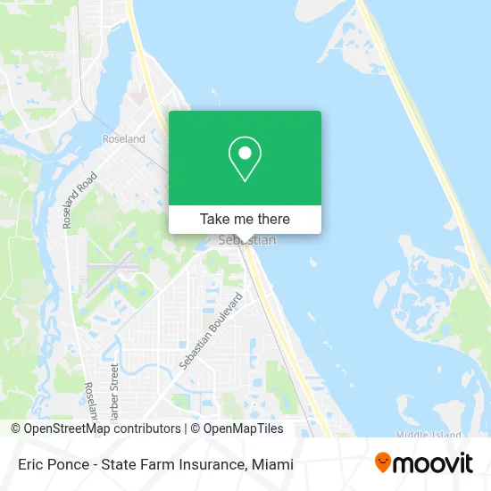 Eric Ponce - State Farm Insurance map
