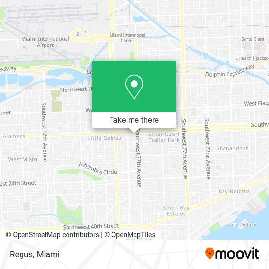 Regus map