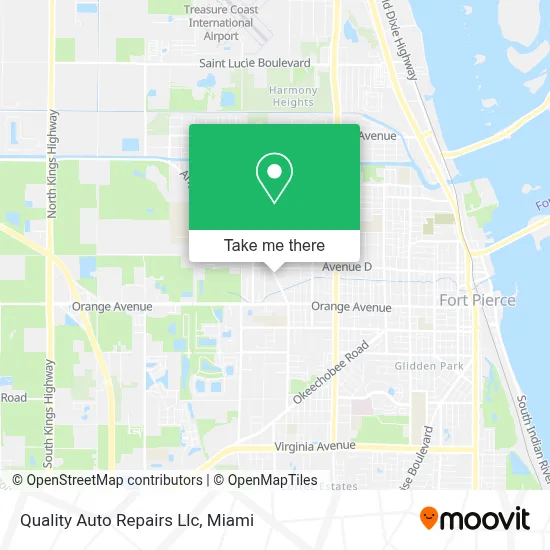 Quality Auto Repairs Llc map