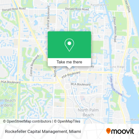 Rockefeller Capital Management map